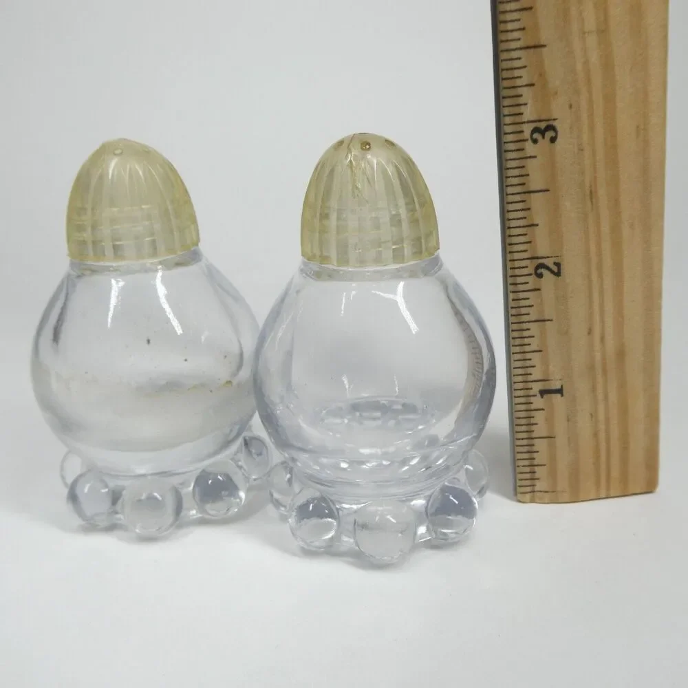 Candlewick Salt & Pepper Shakers Pair Imperial Glass Clear